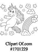 Unicorn Clipart #1701229 by visekart