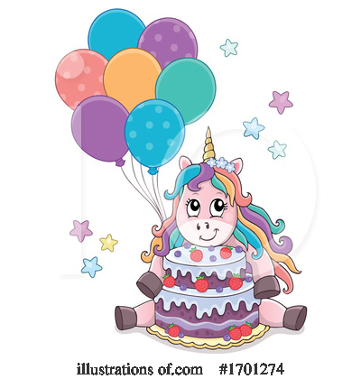 Balloons Clipart #1701274 by visekart