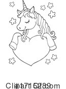 Unicorn Clipart #1715289 by visekart