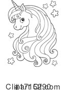 Unicorn Clipart #1715290 by visekart