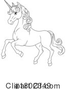 Unicorn Clipart #1802349 by AtStockIllustration