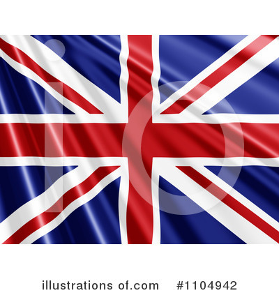Royalty-Free (RF) Union Jack Clipart Illustration by KJ Pargeter - Stock Sample #1104942