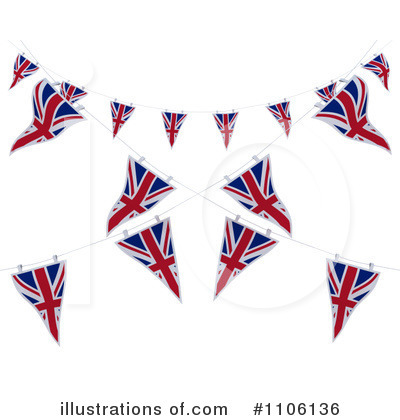 Royalty-Free (RF) Union Jack Clipart Illustration by KJ Pargeter - Stock Sample #1106136