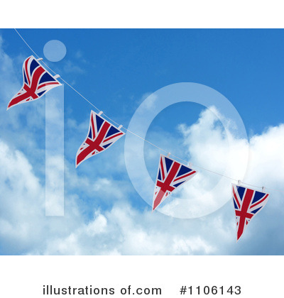 Royalty-Free (RF) Union Jack Clipart Illustration by KJ Pargeter - Stock Sample #1106143