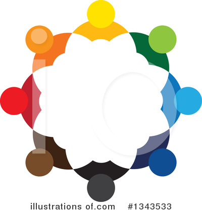 Royalty-Free (RF) Unity Clipart Illustration by ColorMagic - Stock Sample #1343533
