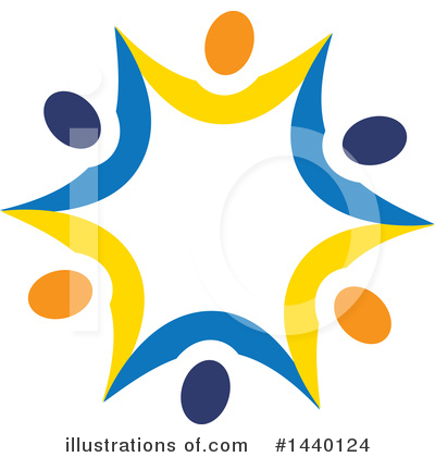 Royalty-Free (RF) Unity Clipart Illustration by ColorMagic - Stock Sample #1440124