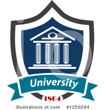 Royalty-Free (RF) University Clipart Illustration by Vector Tradition SM - Stock Sample #1250294