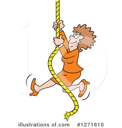 Royalty-Free (RF) Upward Mobility Clipart Illustration by Johnny Sajem - Stock Sample #1271610