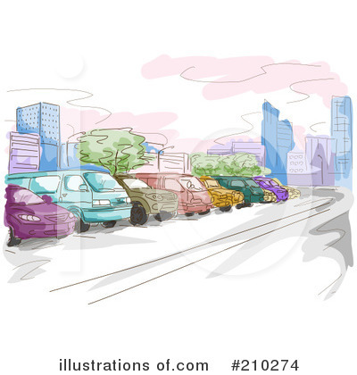 Royalty-Free (RF) Urban Clipart Illustration by BNP Design Studio - Stock Sample #210274
