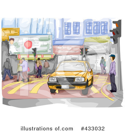 Taxi Clipart #433032 by BNP Design Studio