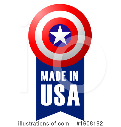 Made In America Clipart #1608192 by Vector Tradition SM