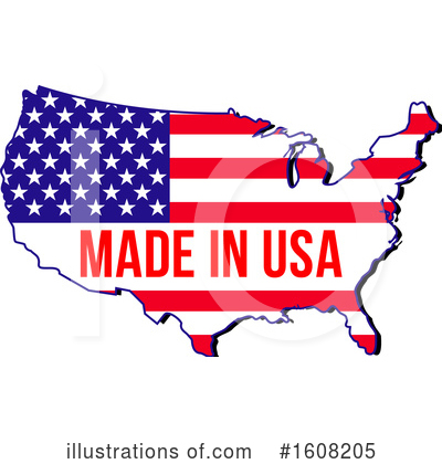 Americana Clipart #1608205 by Vector Tradition SM
