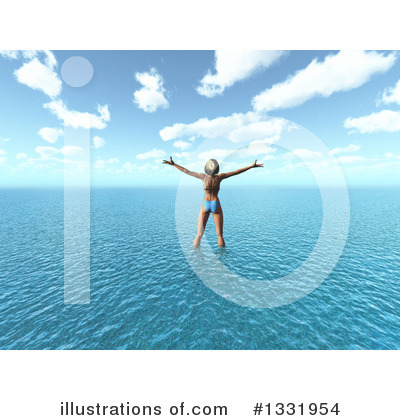 Royalty-Free (RF) Vacation Clipart Illustration by KJ Pargeter - Stock Sample #1331954