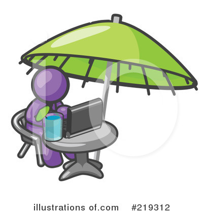 Umbrella Clipart #219312 by Leo Blanchette