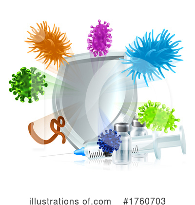 Germs Clipart #1760703 by AtStockIllustration