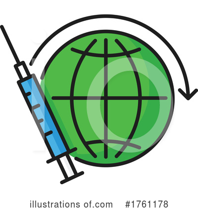 Syringe Clipart #1761178 by Vector Tradition SM