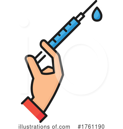 Syringe Clipart #1761190 by Vector Tradition SM