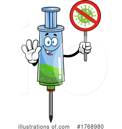 Royalty-Free (RF) Vaccine Clipart Illustration by Hit Toon - Stock Sample #1768980