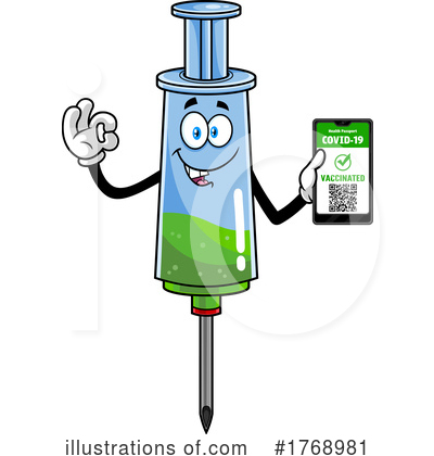 Vaccine Clipart #1768981 by Hit Toon