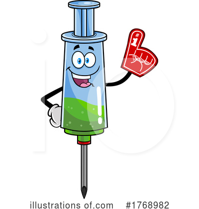Vaccine Clipart #1768982 by Hit Toon