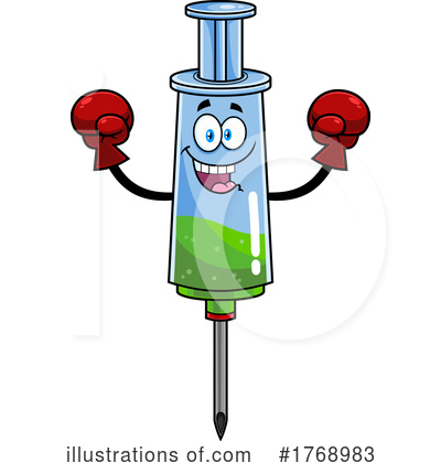 Vaccine Clipart #1768983 by Hit Toon