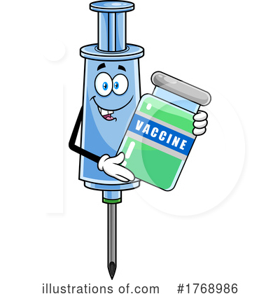 Vaccine Clipart #1768986 by Hit Toon