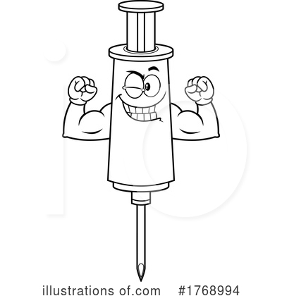 Royalty-Free (RF) Vaccine Clipart Illustration by Hit Toon - Stock Sample #1768994