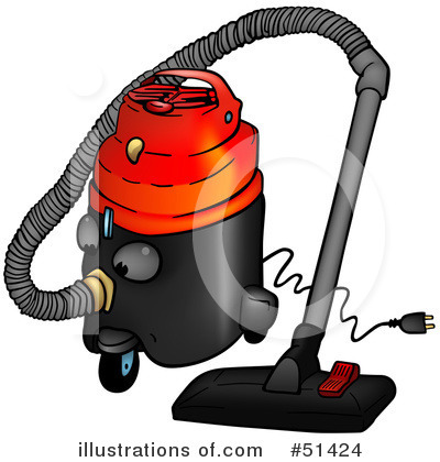 Royalty-Free (RF) Vacuum Clipart Illustration by dero - Stock Sample #51424