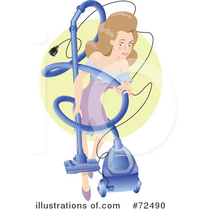 Royalty-Free (RF) Vacuum Clipart Illustration by cidepix - Stock Sample #72490