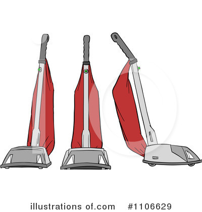Royalty-Free (RF) Vacuums Clipart Illustration by Cartoon Solutions - Stock Sample #1106629