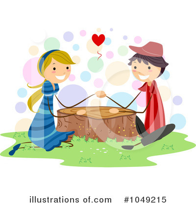Royalty-Free (RF) Valentine Clipart Illustration by BNP Design Studio - Stock Sample #1049215