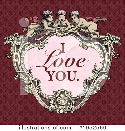 Royalty-Free (RF) Valentine Clipart Illustration by BestVector - Stock Sample #1052560