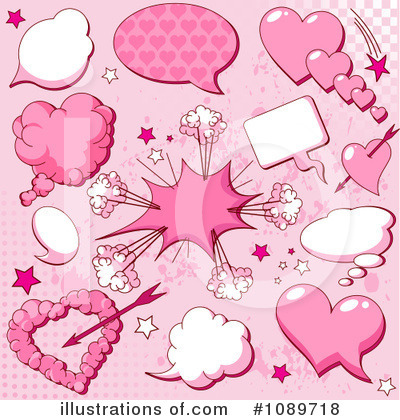 Royalty-Free (RF) Valentine Clipart Illustration by Pushkin - Stock Sample #1089718