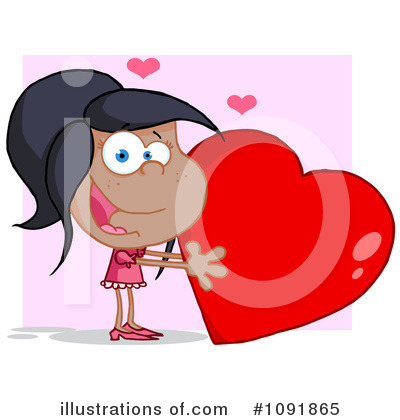 Royalty-Free (RF) Valentine Clipart Illustration by Hit Toon - Stock Sample #1091865