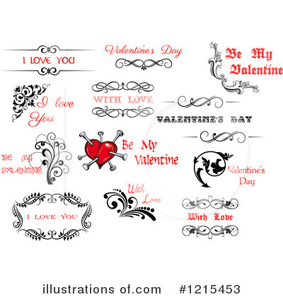 Royalty-Free (RF) Valentine Clipart Illustration by Vector Tradition SM - Stock Sample #1215453