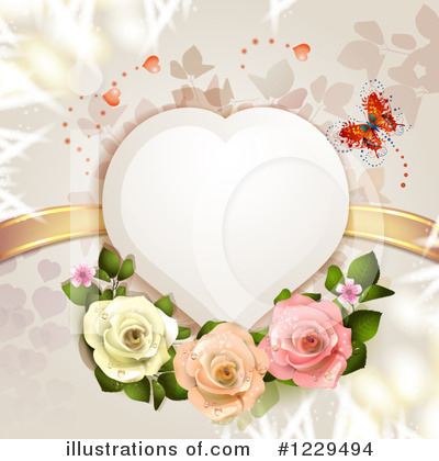 Royalty-Free (RF) Valentine Clipart Illustration by merlinul - Stock Sample #1229494