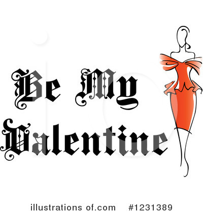 Royalty-Free (RF) Valentine Clipart Illustration by Vector Tradition SM - Stock Sample #1231389