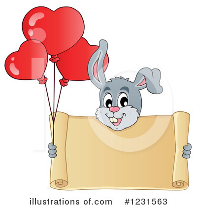 Royalty-Free (RF) Valentine Clipart Illustration by visekart - Stock Sample #1231563