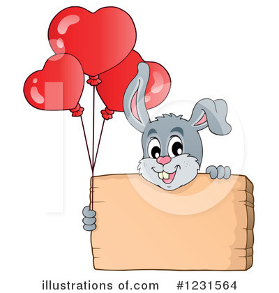 Royalty-Free (RF) Valentine Clipart Illustration by visekart - Stock Sample #1231564