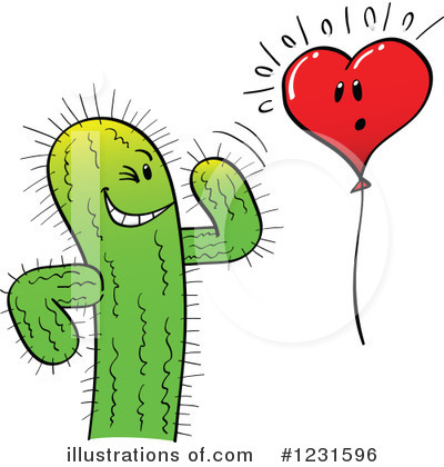 Royalty-Free (RF) Valentine Clipart Illustration by Zooco - Stock Sample #1231596