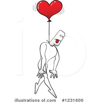 Royalty-Free (RF) Valentine Clipart Illustration by Zooco - Stock Sample #1231600