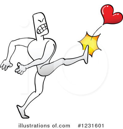 Royalty-Free (RF) Valentine Clipart Illustration by Zooco - Stock Sample #1231601