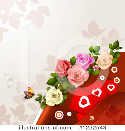 Royalty-Free (RF) Valentine Clipart Illustration by merlinul - Stock Sample #1232548