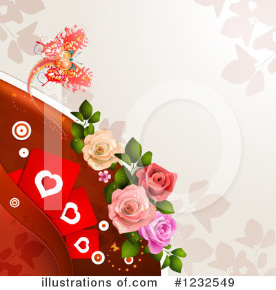 Royalty-Free (RF) Valentine Clipart Illustration by merlinul - Stock Sample #1232549