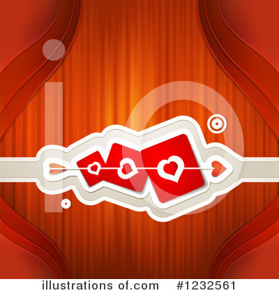 Royalty-Free (RF) Valentine Clipart Illustration by merlinul - Stock Sample #1232561