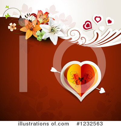 Royalty-Free (RF) Valentine Clipart Illustration by merlinul - Stock Sample #1232563