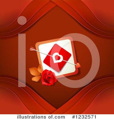 Royalty-Free (RF) Valentine Clipart Illustration by merlinul - Stock Sample #1232571