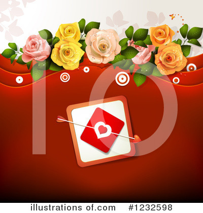 Royalty-Free (RF) Valentine Clipart Illustration by merlinul - Stock Sample #1232598