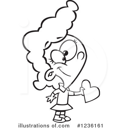 Royalty-Free (RF) Valentine Clipart Illustration by toonaday - Stock Sample #1236161