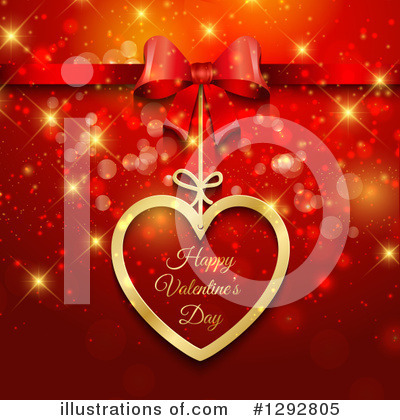 Valentines Day Gift Clipart #1292805 by KJ Pargeter
